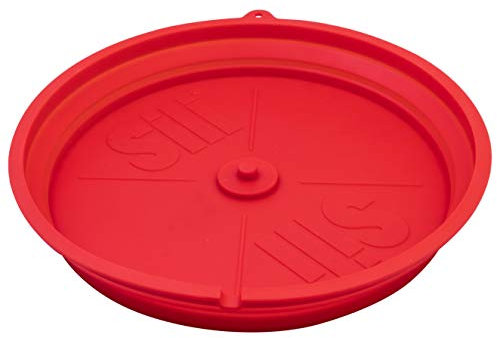 Sili Saw Blade Collapsible Cleaning Tray Made from Silicone to Hold Solution and for use with Saw Blades Up to 12 Inches in Diameter