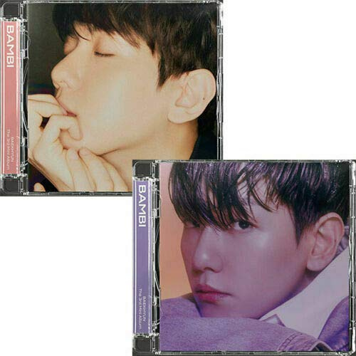 EXO BAEKHYUN [BAMBI] 3rd Mini Album_JEWEL CASE_[ DREAMY / MISTY ] RANDOM Ver. CD+Booklet+2 Card K-POP SEALED+TRACKING CODE