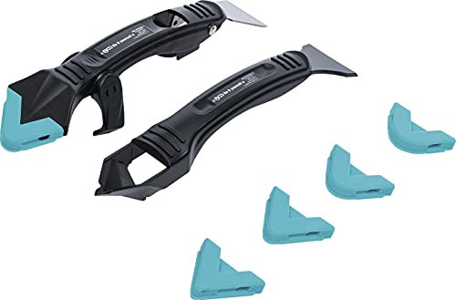 BGS Diy 85209 | Décolleur de joint silicone et jeu de spatules | 7 pièces