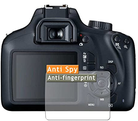 Vaxson TPU Pellicola Privacy, compatibile con Canon EOS 4000D / Rebel T100, Screen Protector Film Filtro Privacy [Non Vetro Temperato] Nuovo