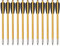NIKA ARCHERY 6,3'' Aluminium Armbrust Pfeile Bolzen mit Schlagschrauben, für 50 lbs/ 80 lbs Pistolenarmbrust Jagd, Armbrustbolzen, Präzisions-Zielscheibe, Bogenschießen