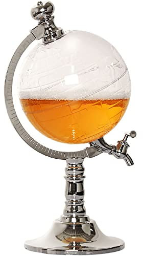 Dispensador De Torre De Cerveza, Vertedor De Distribuidor De Bebidas, Dispensador De Bebidas Esférico Torre De Bebidas con Grifo para Fiesta, Bar Y Hogar, Restaurante Buffet (3.5L)