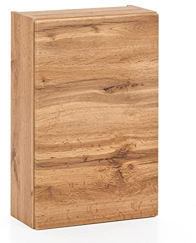 Lomadox Bad Hängeschrank in Wotan Eiche Nb., B/H/T: ca. 40/64/20 cm