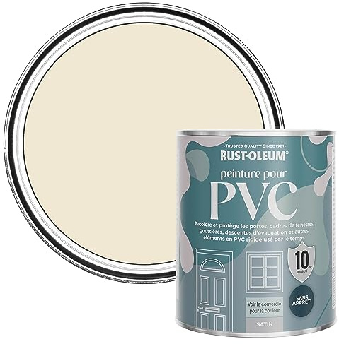 Rust-Oleum Beige uPVC Door and Window Paint In Satin Finish - Quarry Lime 750ml