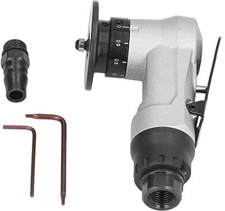 Sbavatrice Mini Smussatrice Pneumatica Portatile a 45° Lineare per Rifilatura Sbavatura, Smerigliatrici Angolari