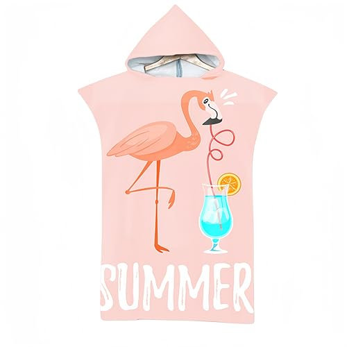 Proumhang Changement Peignoir de Bain Changing Towel, Serviette de Poncho de Surf avec Capuche Serviette de Bain à Capuche Adulte Serviette de Plage Adulte imprimé Taille Unique-Mode 8 75 x 110cm