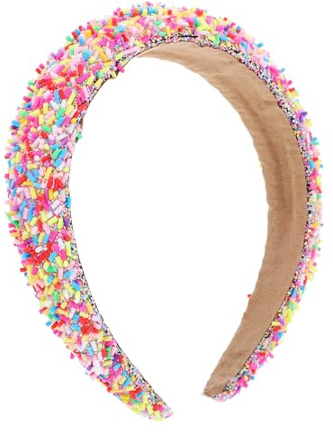 Breites Kunststoff Haarband für Damen und Teenager Mädchen, Bunt | Flexibel und Stabil, Gepolstert mit Schaumstoff, Elegantes Design, Einfach Anzulegen