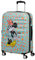 American Tourister Wavebreaker Disney FL - Spinner M, Koffer, 67 cm, 64 L, Mehrfarbig (Minnie Pastel Dots)