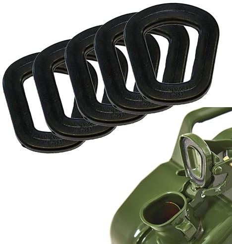 BW® 5x Ersatzdichtung für Kraftstoffkanister Metall Benzinkanister - 5 Stück - Made in Europe