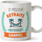 Mugffins Tasses Personnalisables pour RETRAITÉ homme - En Français - Cadeau Personalisé- Meilleur du monde - Avec dessin - 11 oz / 330 ml