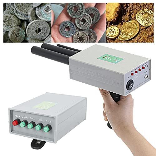 Goldprüfgerät Metalldetektor Profi Set für Erwachsene Gold Detektor 1000 m Reichweite 20m Tiefe Langer, Silber/Kupfer/Diamant/Gold Suchen Gerät Schatzsuche Detector Handheld