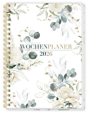 Trötsch Wochenplaner A5 mit Wire-O Modern 2026: Taschenkalender
