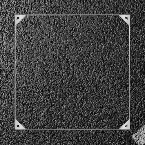 Copertura Pozzetto Copertura Settica Portatile Decorativa, 30 35 40 45 50 60 70 80 90 100 110 Cm Quadrati Invisibili Chiusini E Telaio Con Gancio, Coperchio Di Ispezione Guarnizione Fognaria(65X65CM(2