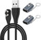 Seminer Adaptador y Cable de Carga para SHOKZ OpenSwim Pro S710, Cable de Carga Magnético y Convertidor para OpenSwim Pro Bone Conduction Auriculares de Carga de Repuesto(3.3ft/1m)