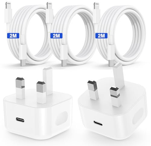 for iPhone 14 13 12 11 Pro Max Charger Fast Charging,20W iPhone Charger Usb C Plug for Apple iPhone 14 13 12 11 Plus/XS/XR/X/SE/8 7 6 Plus,UsbC to Lightning Adapter Cables 2M for iPad/Pro/Air