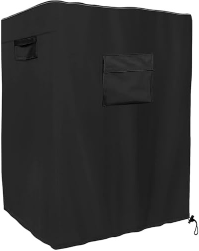 Abdeckung für Tischkreissäge,89 * 69 * 116 cm, 600D Oxford,Winddicht Anti-UV Schwerlast 600D -Oxford Gewebe für Tischkreissäge Abdeckung,Schwarz