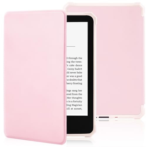 Coque pour Kindle 11ème Génération 6 Pouces Compatible Modèles 2022 et 2024 | Coque liseuse pour Kindle, étui pour Kindle ultra mince, veille/réveil automatique, cuir PU, protection complète