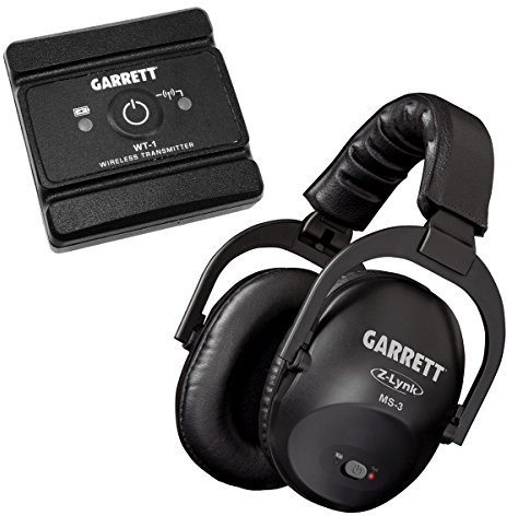 Garrett MS-3 Headphones with Z-Lynk Wireless Kit