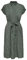 ONLY Damen Blusenkleid mit Bindegürtel | Lockeres Midi Kurzarm Tunika Dress | Knopfleiste ONLHANNOVER, Black/Aop:w. Sophie Flower, Größe:38