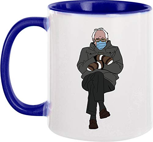 EZYshirt® Bernie Sanders Kaffeetasse Kaffeebecher