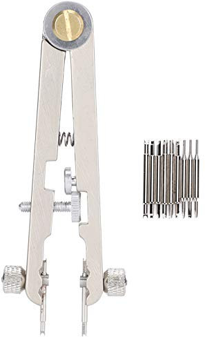 Uhrenarmband Zange, Legierter Stahl Uhrenarmband Zange mit Stiften, Federstab Werkzeug für Uhrenreparatur, Universal Uhrbandwechseltool, Adjustable Watch Band Remover für Armbanduhren
