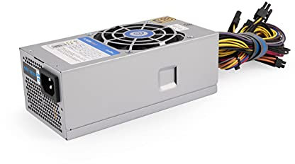 CoolBox 250-TGLD - Fuente de Alimentación TFX 250W, 80 Plus Gold, ATX 12V, Full Range (110-240V), Ventilador Silencioso 80mm, Eficiencia Superior al 90%