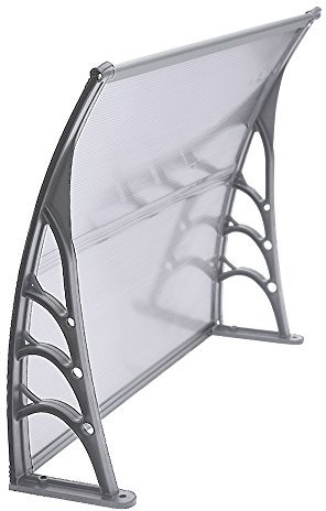 Door Window Awning Canopy, Polycarbonate Cover Front Door Outdoor Patio, UV Rain Snow Protection Shelter,