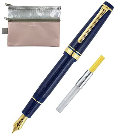 Generisch Sailor Professional Gear Slim Shikiori Füllfederhalter (MF) mit Konverter &Bleistiftbox, (japan import) (Vega(11-1227-302))