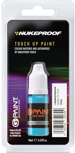 Nukeproof Bike Touch-Up Paint - TEAL, Bike Paint Scratch Repair & Chip Filler - YS7337-1 x 10ml