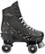 RAVEN Rollschuhe Roller Skates für Kinder Erwachsene Mädchen Damen verstellbar (Noa Black, 31-34 (20-21,5cm))