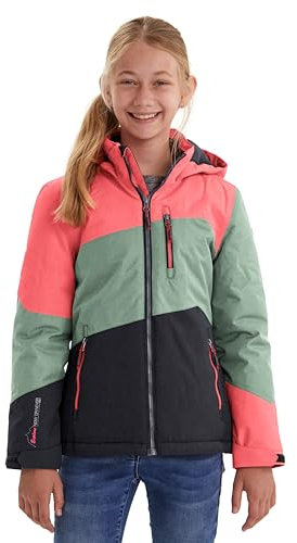 killtec Mädchen Lynge Grls Jckt B Funktionsjacke Mit Kapuze, coral pink, 140
