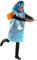 Zadin Fischkostüm, lustiges Meerestier – Funky Fisherman's Halloween Fischkostüm: Reel in the Laughter by the Sea! – Erwachsene Einheitsgröße Unisex, Blau, Universal Size