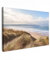 MuchoWow© Leinwandbild Groß 120x80 cm XXL Dekoration Wohnzimmer Bilder Aufhängen Wall Decoration Living Room Wohnungs Deko Moderne Landschaftsbilder - Bild Natur - Düne - Strand - Wasser