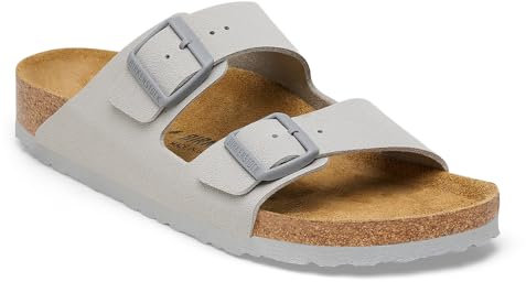 BIRKENSTOCK Arizona BF Pantolette, Stone Coin, 43 EU Stretta