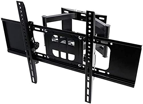 Soporte de TV de Pared para TV con Brazos articulados, Soporte de Pared para TV para la mayoría de televisores de 42 a 70 Pulgadas, diseño Central, Soportes de TV de hasta 60X40 cm