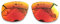 Polarlens Polarisierte Ersatzgläser für Oakley Holbrook R - Kompatibel mit Oakley Holbrook R Sonnenbrille, feuerrot, Einheitsgröße