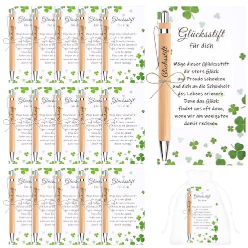 Abschiedsgeschenk Kollegen,15 Sets Glücksstift Abschiedsgeschenk Schüler Glücksbringer Prüfung,Kleine Abschiedsgeschenk Geschenke für Kollegen Geschenk Dankeschön Gastgeschenke Geburtstag Konfirmation