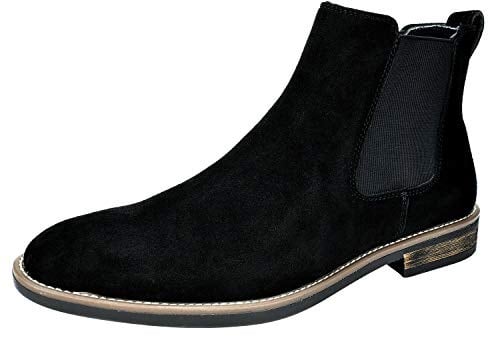 Bruno Marc Men's Leather Chelsea Ankle Boots, Work and Fashion, Walking and Comfort Casual Business Shoes | Work and Fashion, Walking and Comfort Casual Business Leather Shoes