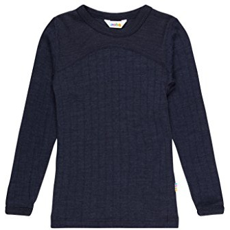 Joha Langarmshirt - Wolle/Seide,140,Dunkelblau
