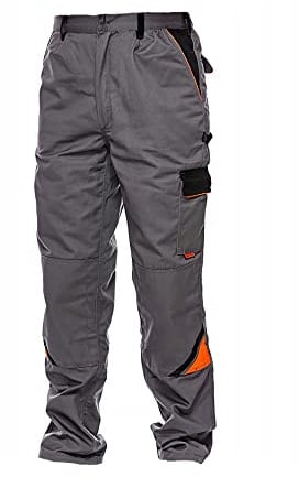 Artmas Artmas Herren Arbeitshose Hose Grau 54