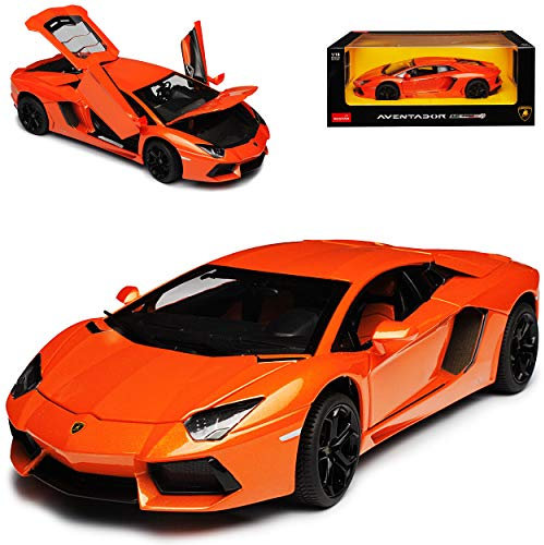 rastar Lamborgihini Aventador LP700-4 Coupe Orange Ab 2011 1/18 Modell Auto