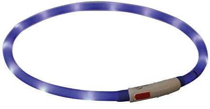Trixie USB-Blitzlichtring, Blau