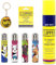 Clipper 4 Mecheros Encendedores Diversos Surtidos Bonitos Baratos,1 Carga Gas Encendedor Clipper 300 Ml,9uds De Piedra Clipper Y 1 Llavero Hibron Gratis 1-10003-14