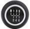 Qiilu Auto-Schaltknauf, 6-Gang-Schalthebelkopf für Cruze 2008-2012 ABS Plastic Black schaltknauf orlando