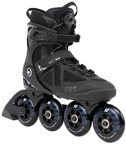 K2 Skates Unisex Inline Skates VO2 S 90 BOA, Black - Night, 30G0132.1.1.075