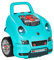 HOMCOM Kids Truck Engine Toy Set Toddler Educational Car Service Station w/RC Car Key Steering Wheel Horn Light, Mechanic Gifts for Ages 3-5 Years - Teal