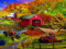 SUNSOUT INC – Bridge Crossing – 1000-teiliges Puzzle von Künstler: Bigelow Illustrations – Fertige Größe 50,8 x 68,6 cm – MPN# 31586