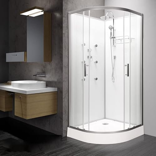 Vidalux Hydro SS79 Shower Cabin 900 x 900-White