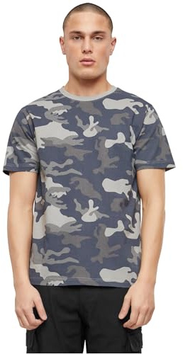 Brandit T-Shirt, Color: Grey camo, Size: S