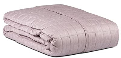 Dondi Home | Copriletto Matrimoniale Trapuntato Finiseta, 270x270 cm, 100% Raso di Cotone 300 TC, 90 g/mq, Con Disegno Effetto Seta, Colore Rosa Antico Argilla - Made in Italy